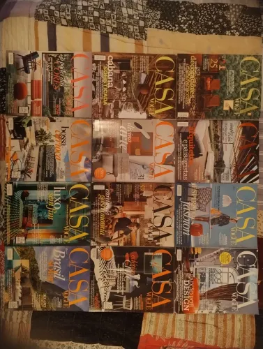 Coleção de revistas Casa Vogue 2014 completo