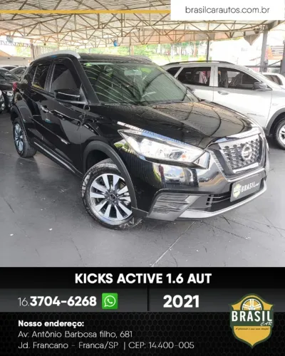 Nissan Kicks Active S 1.6 16V Flex Aut. 2021