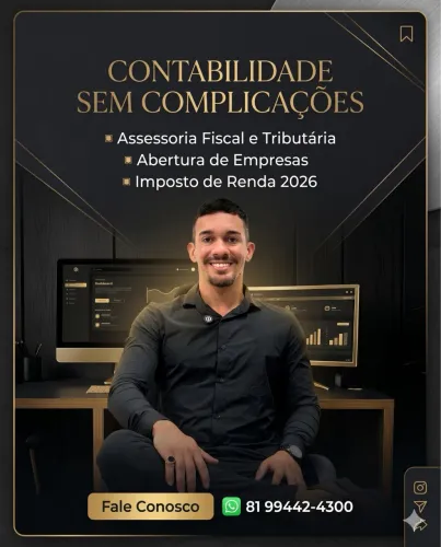 CONTADOR - CONTABILIDADE - ESCRITÓRIO CONTÁBIL