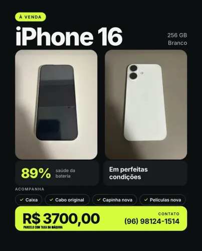 iPhone 16 256gb