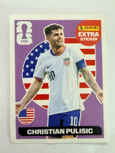 Figurinha Legend Christian Pulisic (Roxa)