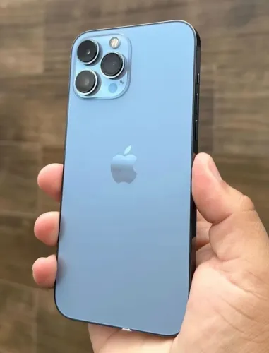 Celular iPhone 13 Pro Max 128GB | Azul -- iPhones Seminovos Garantia de Loja