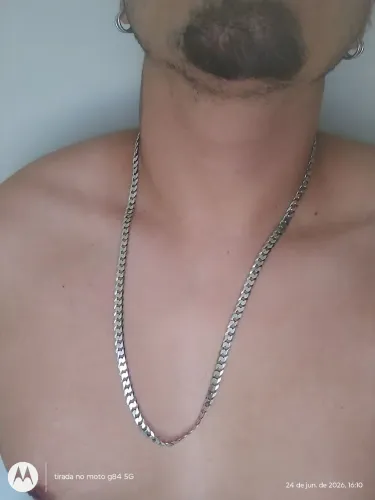 Vende-se conjunto de corrente e pulseira de prata 925