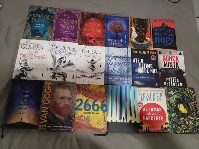Acervo de livros de vários gêneros - Vol.1