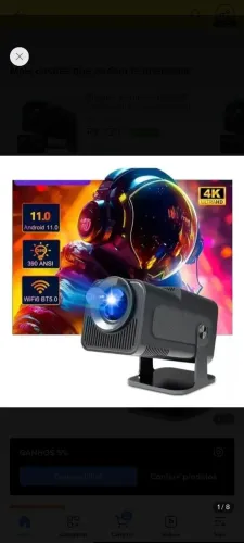 Retroprojetor FULL HD