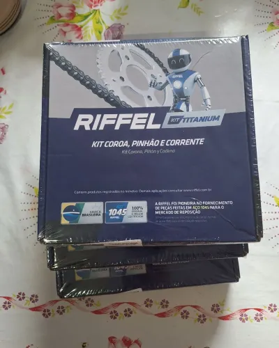 Kit Relação CG 160 Riffel Novo (Fan/Titan/Start)