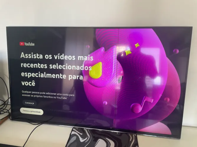 Smart TV Samsung 43 - Funciona, porém com defeito na imagem