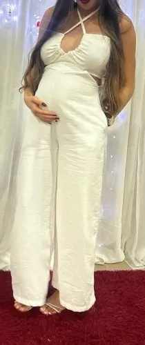 Macacão Branco