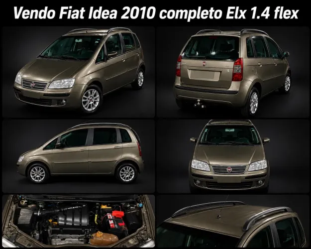 Fiat Idea ELX 1.4 MPI Fire Flex 8V 5P 2010