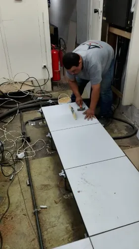 Piso elevado