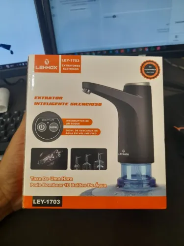 Bomba De Água Elétrica Inteligente Usb Recarregável