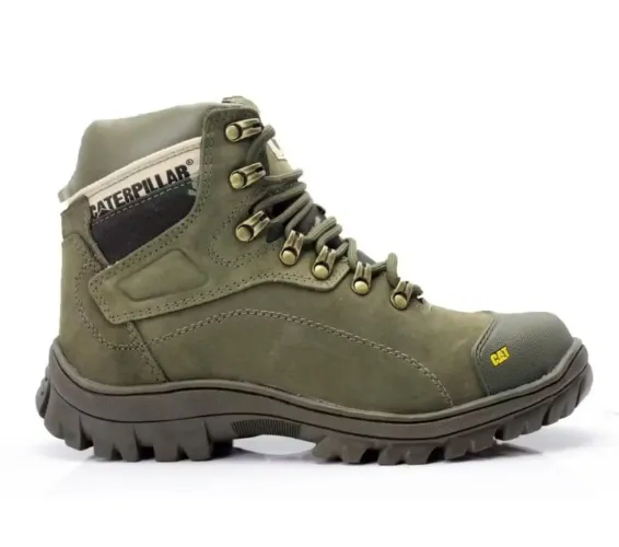 BOTAS CATERPILLAR EM COURO LEGÍTIMO