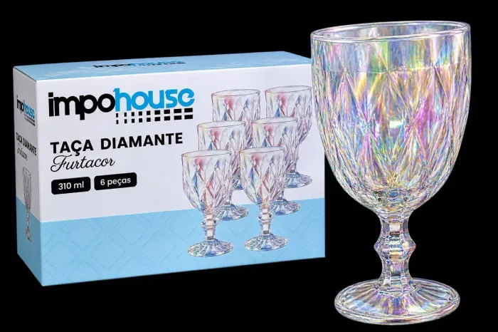Kit taças diamantes!