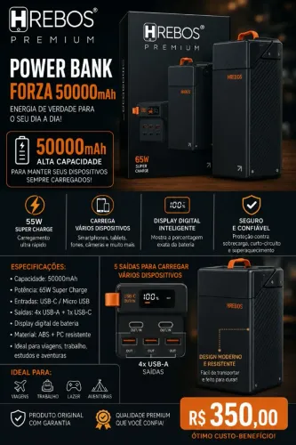 Power bank 50.000mah