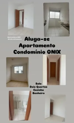 s - Onixe Pq rodoviario - 2 qts 1 bh cond completo, br a 200 metros portaria 24 horas