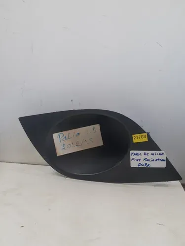 Moldura Farol De Milha Fiat Palio Attrac 2012 Original 21703 Preto Ambos Os Lados