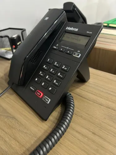 Telefone IP Intelbras TIP 125i VoIP PoE | 17 Unidades