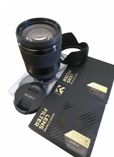 Lente Sony Sel24240 Fe 24-240mm F/3.5-6.3 Oss Ef Mount Zoom + Filtros K&F Concept