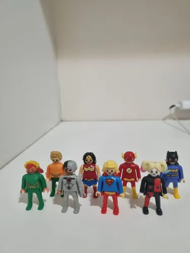 Lote kinder ovo, Playmobil DC