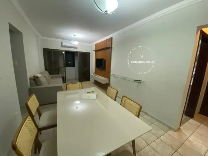 Apartamento 100 m², Mobiliado, Edifício Porto Seguro c/4/4 , Cidade Jardim - Anápolis  GO