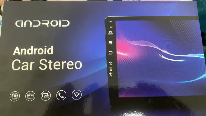 Central Multimídia Octacore Androide com Apple CarPlay e Android Auto e entrada para Chip