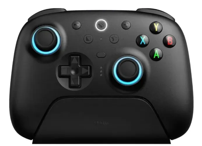 Joystick 8BitDo Ultimate 2 DOCK Hall Effect - Preto (Novos + Garantia)