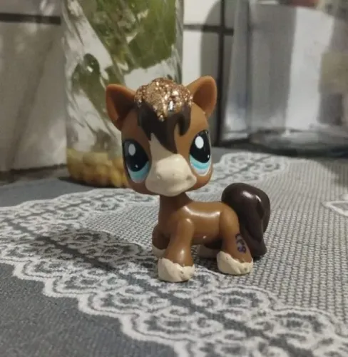 Littlest pet shop clydesdale cavalo #2292 raro