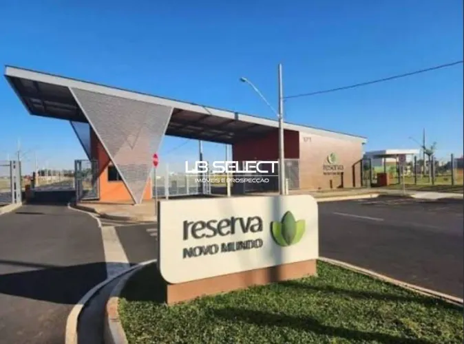 Terreno no Condomínio Reserva Novo Mundo com 302 metros quadrados.