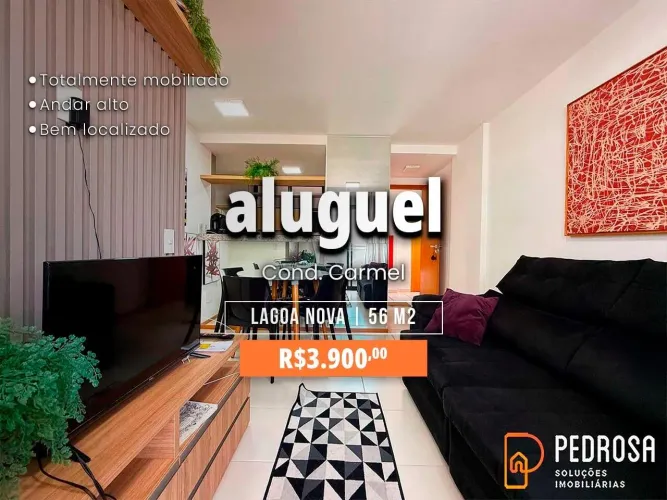 Apartamento para aluguel com 56 m2 - 2 quartos - no bairro de Nossa Senhora de Nazaré/Nata