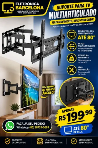 Suporte para TV Multiarticulado