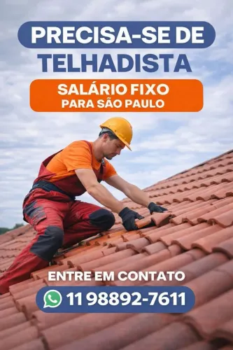 PEDREIRO OU TELHADISTA