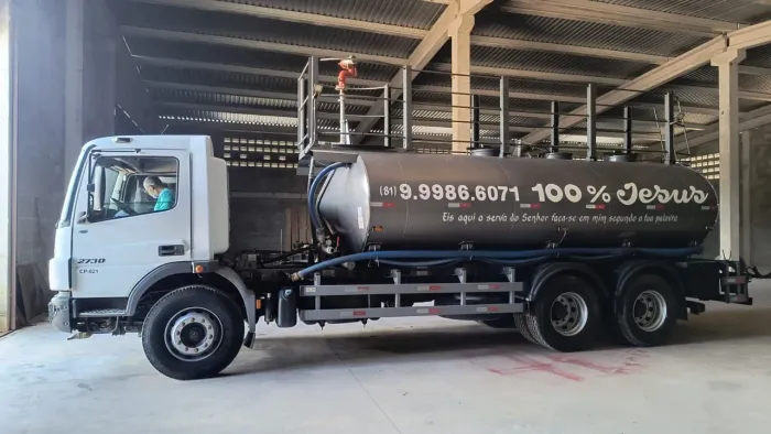 2730 6x4 traçado tanque pipa