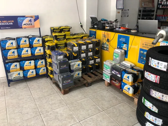 Bateria automotiva em geral instalação 24 horas onde vc estiver