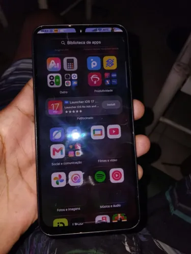 Smartphone Samsung Galaxy A16 4G 6.7 128GB 4GB Câmera Tripla - Preto