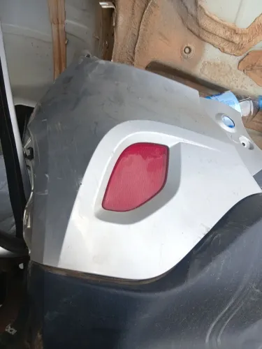 Moldura do para choque do kwid 