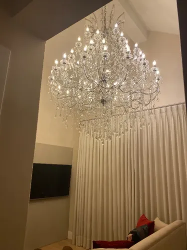 Lustre de cristal egípcio legítimo