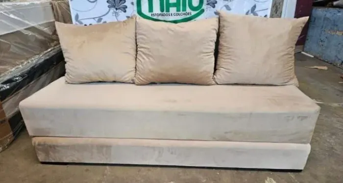 SOFÁ CAMA MALU REFORÇADO!