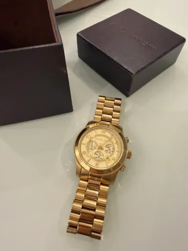 Relógio Michael Kors MK8077 Dourado 