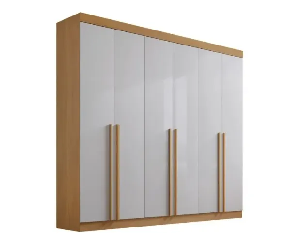 Guarda Roupa Milano 6 Portas - Entrega Rápida