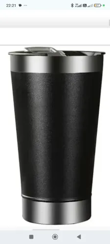 Copo térmico preto
