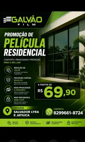 Fumê para portas e Janela 69,00 