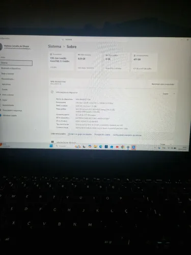Notebook gamer nitrov15