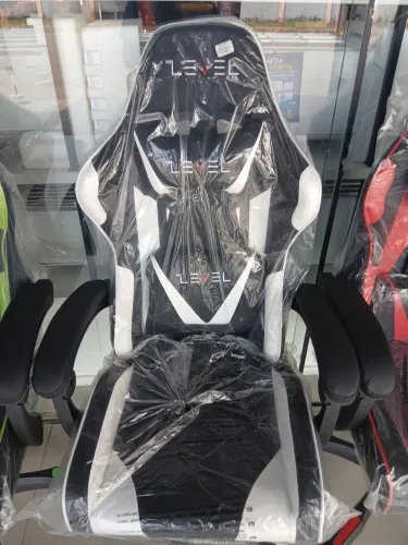 CADEIRA GAMER LEVEL DE R$712,00 A VISTA OU 12X DE R$62,50 NO CARTÃO 