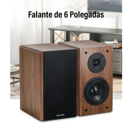 Par de caixas acústicas Vedo 