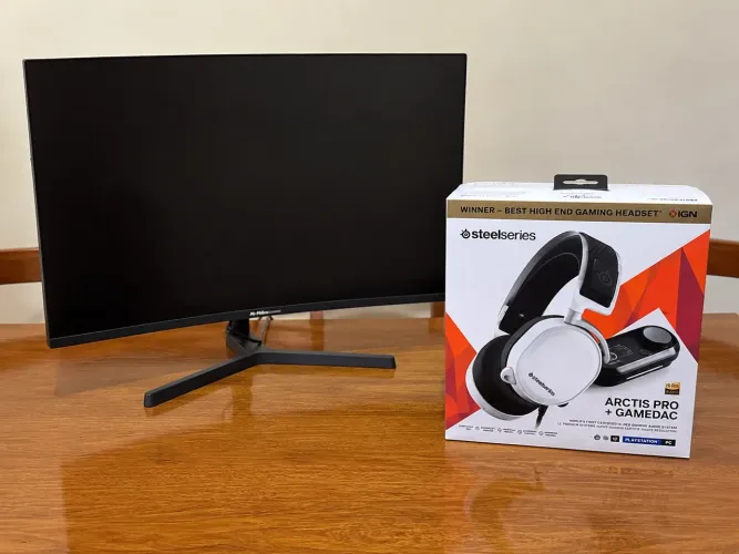 Desapego - Monitor Gamer e Fone Gamer