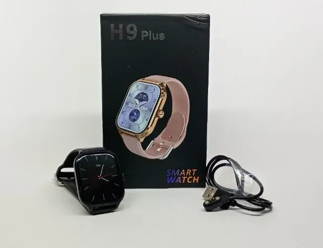 Smartwatch H9 Plus Preto Bluetooth novo, na caixa