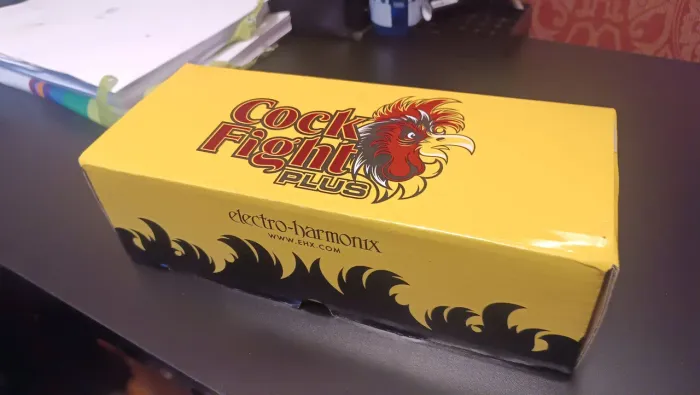Electro harmonix cock fight plus pedal wah fuzz