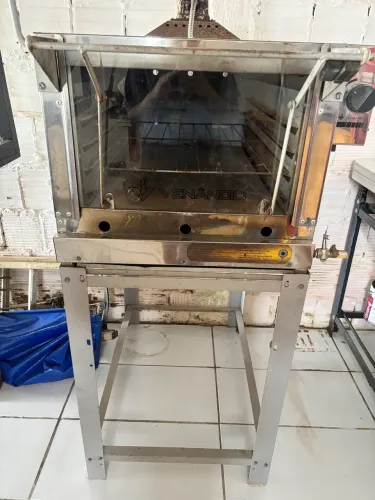 forno industrial com pedra