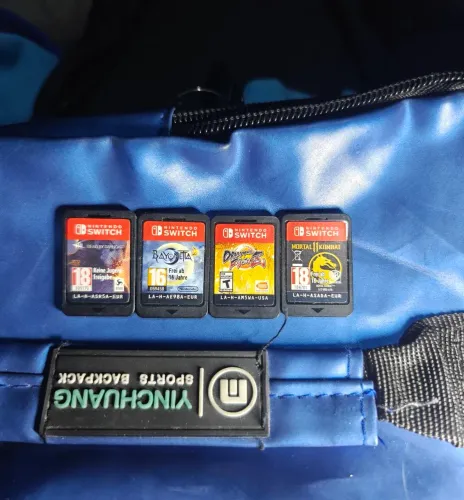 Mega combo de Jogos Nintendo Swith 4 Jogos Dayly, Bayonetta DGBZ, Mortal Kombat 11 