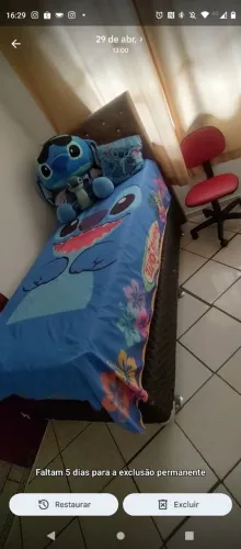 Base de cama de solteiro e cabeceira